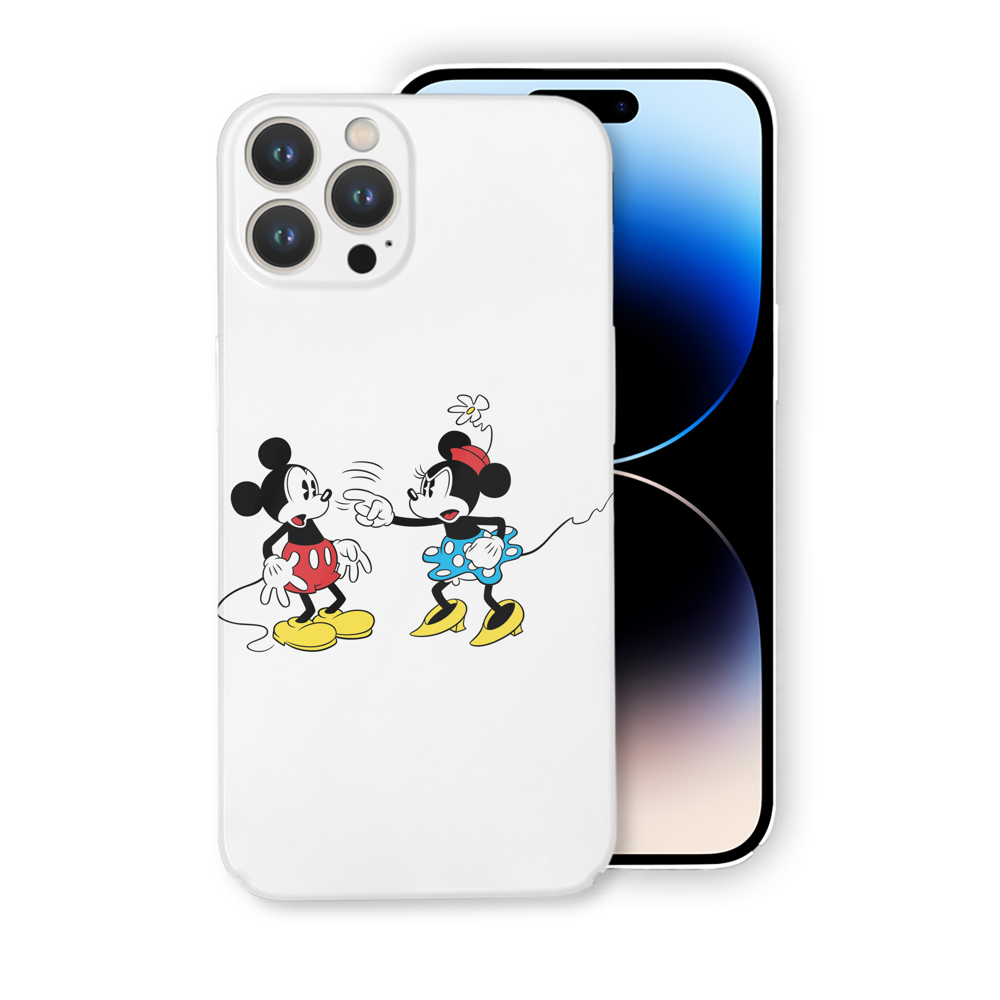 （画像用） ミッキーマウス Mickey Mouse 【iPhone 14シリーズ対応】ハードケース
